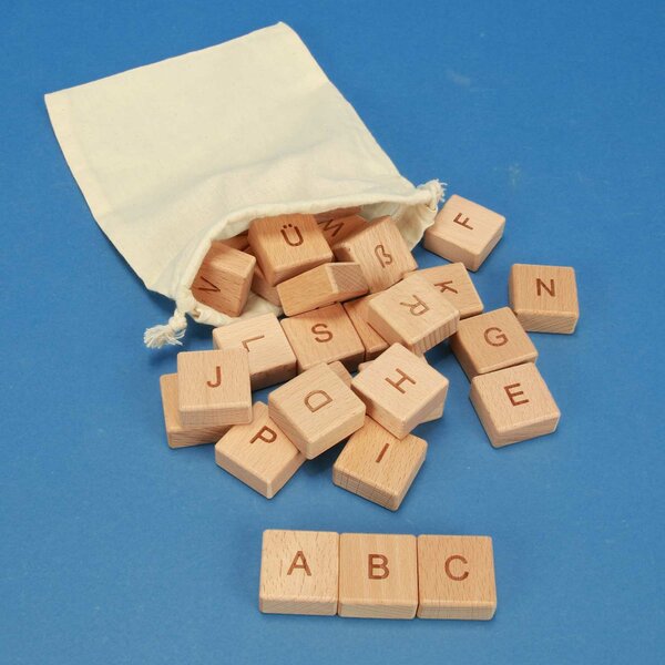 ABC-wooden blocks 30 pieces