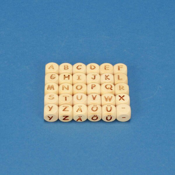 alphabet letter beads