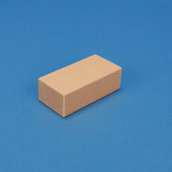 wooden blocks 9 x 4,5 x 3 cm