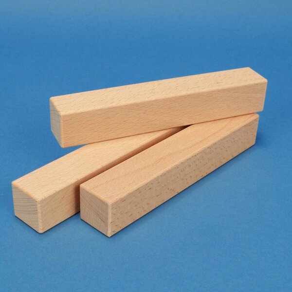wooden building blocks 18 x 3 x 3 cm