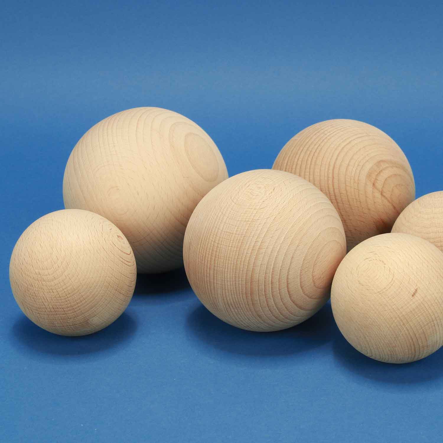 Wooden balls without hole