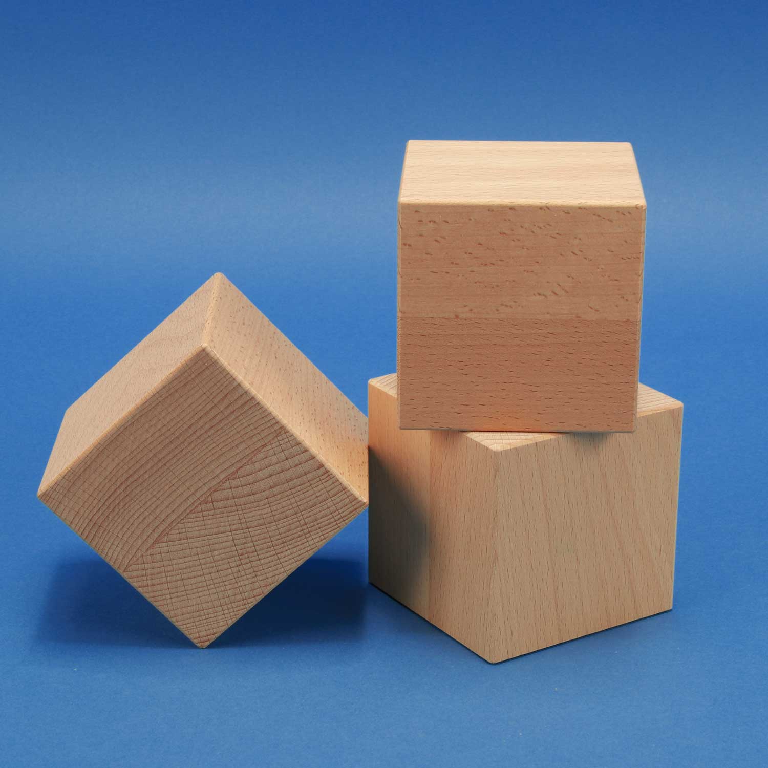 Deco wooden cubes